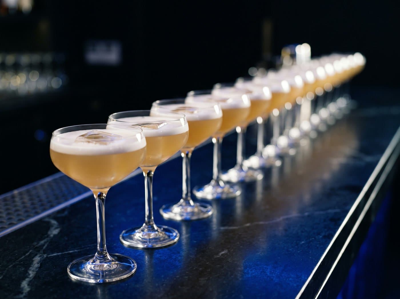 Service de cocktails sur un événement produit par une agence
