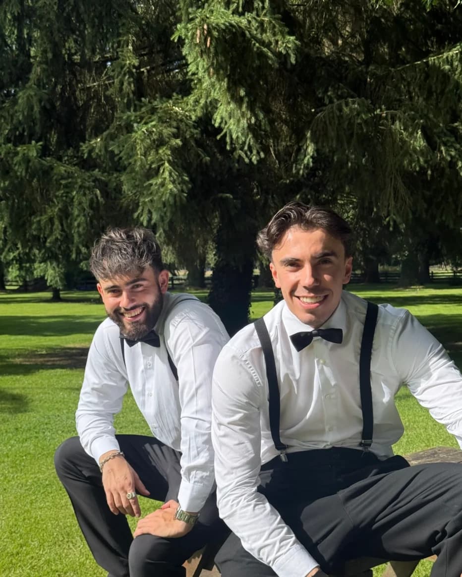 Les deux mixologues d’Azur Drinks avant le service